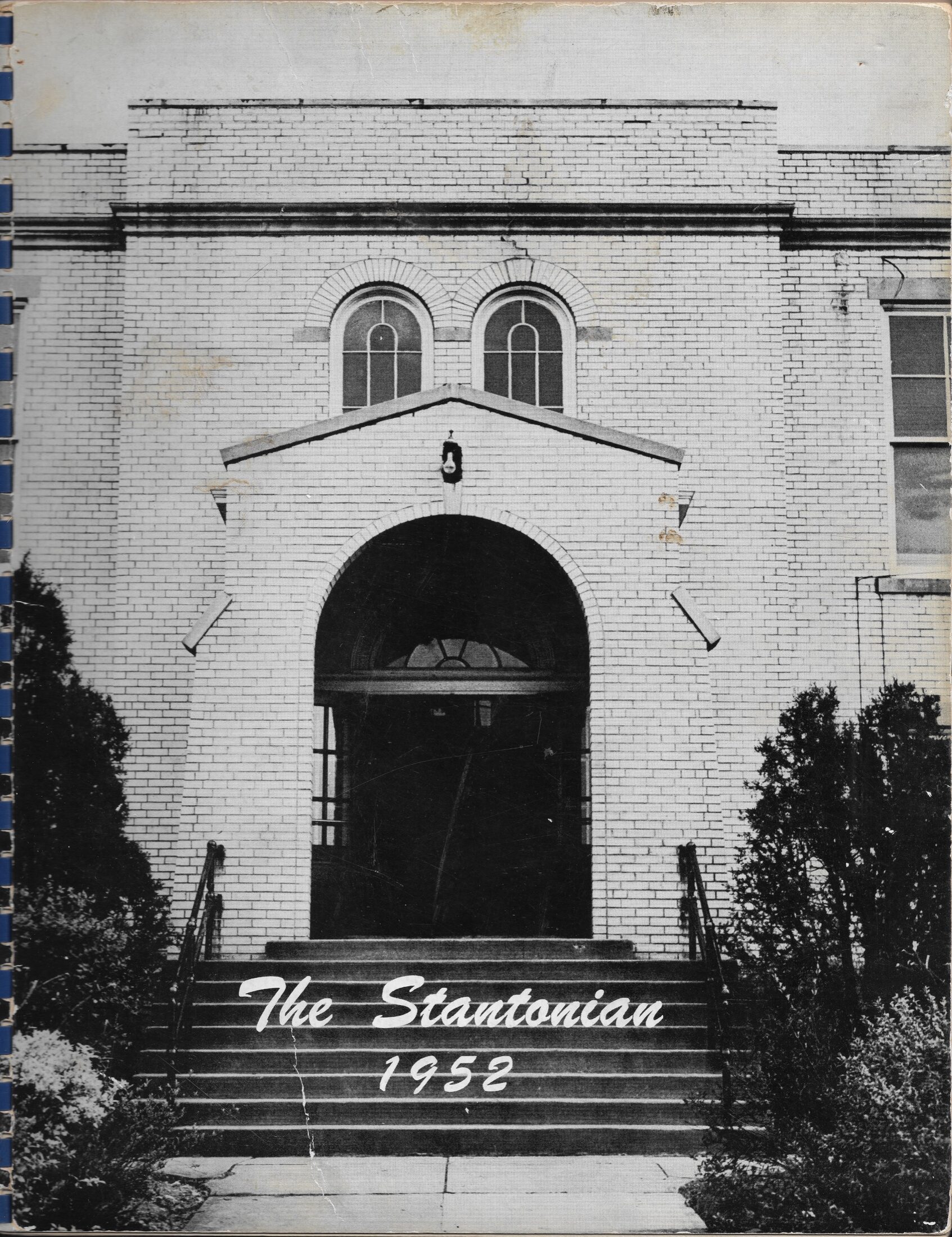 1952 New Stanton School yearbook cover