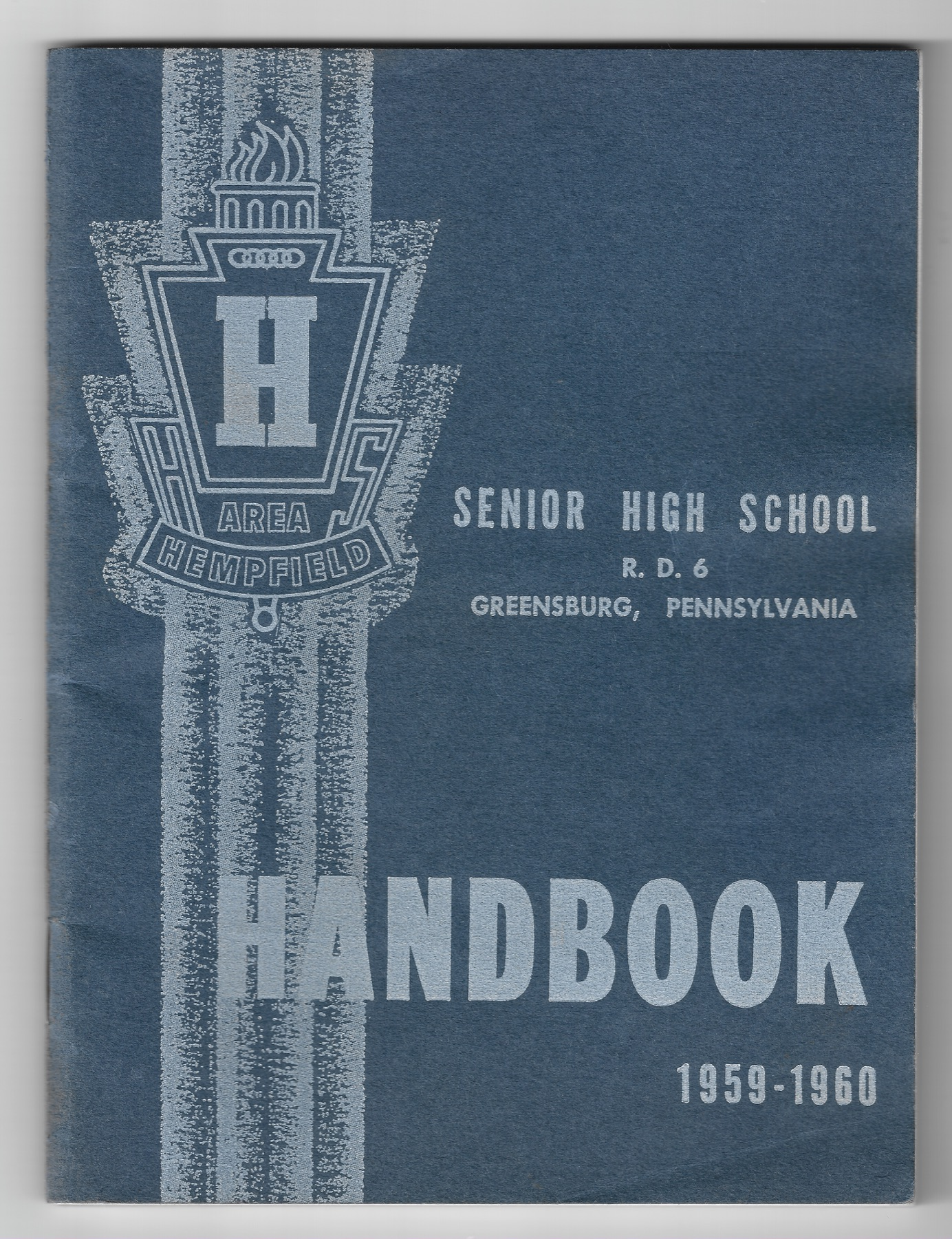 1959/60 HAHS Handbook & Program of Studies