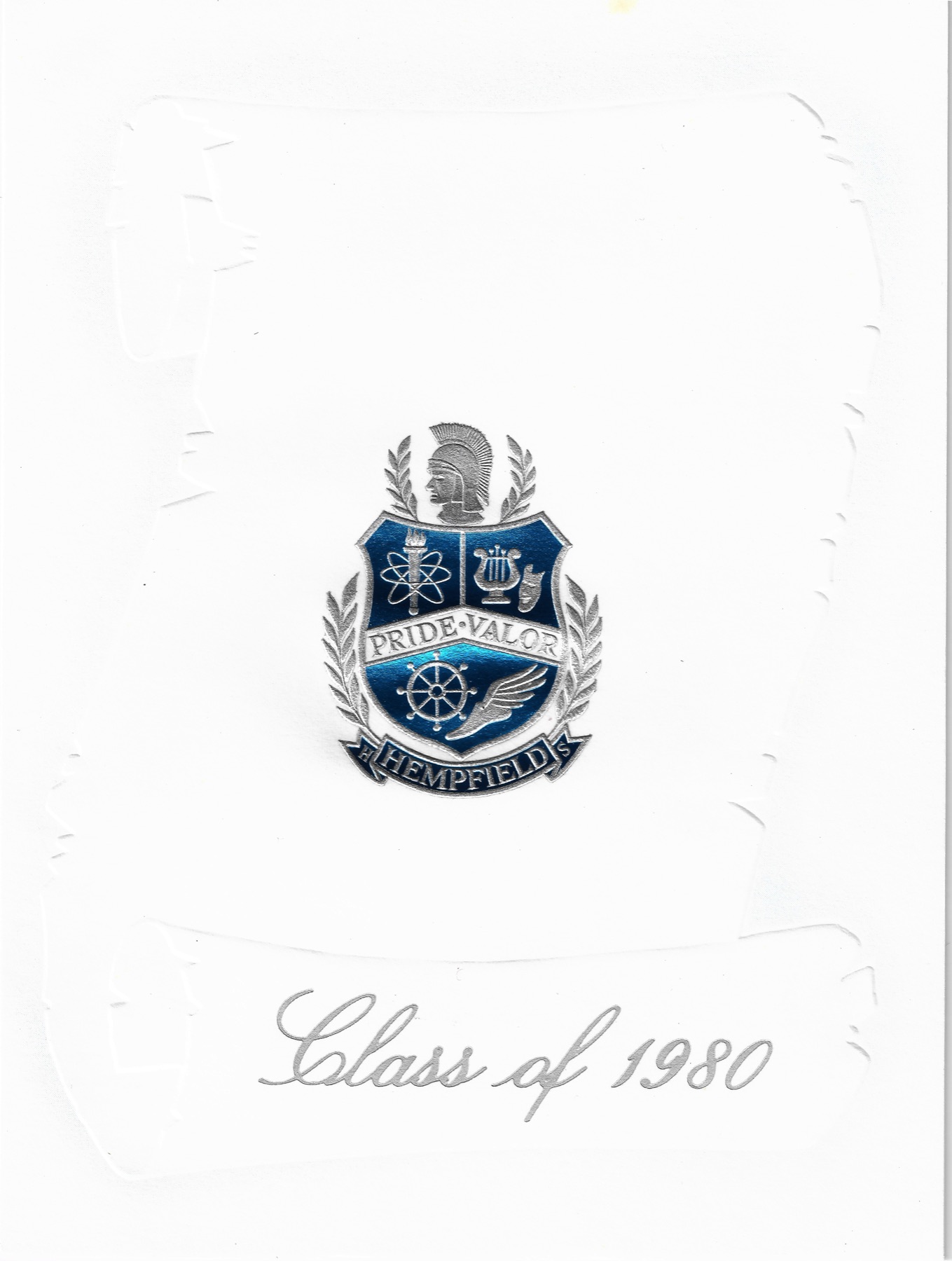 1980 HAHS Graduation Announcement