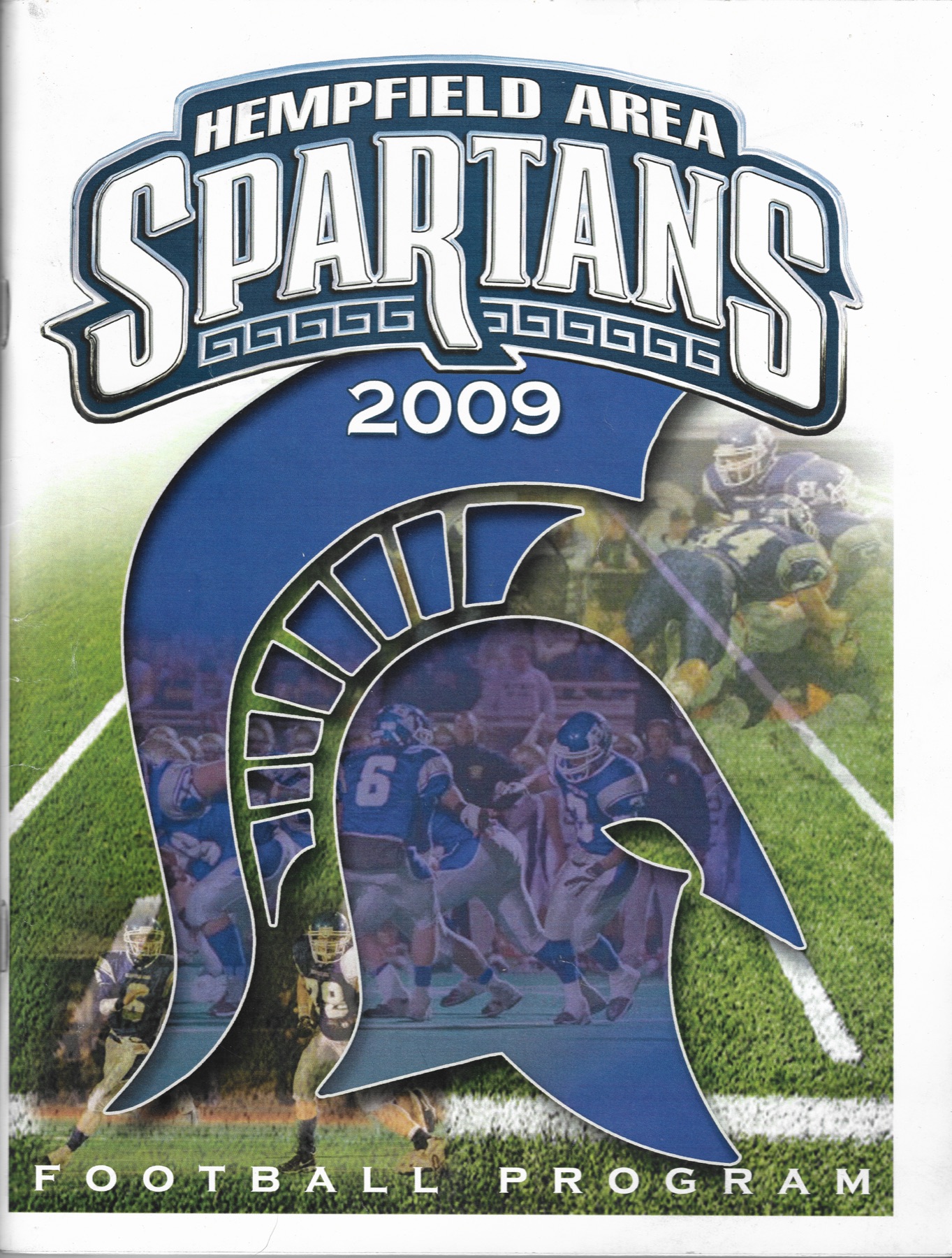 2009 Football Program